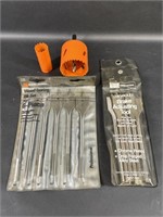 Bi Metal HSS Hole Saw and Wood Boring Bit Sets