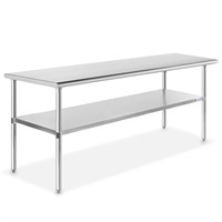 GRIDMANN Stainless Steel Work Table 72 x 24