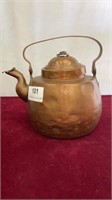 Antique Copper Kettle