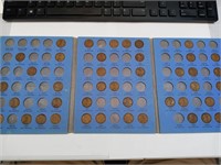 OF) 1909-1940 wheat penny collection book