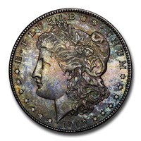 1878-1904 Morgan Dollars BU (Originally Toned)