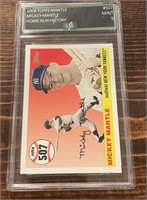 2008 Topps Mantle #507 Mickey Mantle Card
