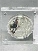 2017 1oz 999 fine silver $2 Star Wars coin