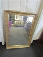 Gold Framed Mirror 42 x 30