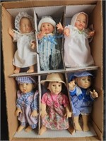 Assorted 9" dolls