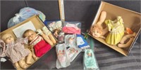 Doll parts, clothes, Happy Meal Dolls