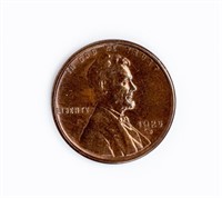 Coin 1928-S Lincoln Cent in Gem Brown Unc.