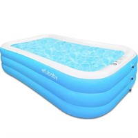 Inflatable Swimming Pool efubaby 120" X 72" X