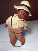13" VTG African American Boy Doll