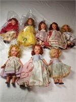 8 Story Book Dolls