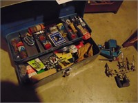 Tool Box with Small Vise & Magnetic Holder