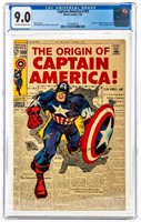 Comic Captain America #109 Jan. CGC 9.0 GradeC