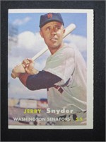 1957 TOPPS #22 JERRY SNYDER SENATORS