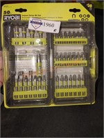 RYOBI 50pc. Impact drive bit set