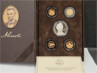 2009 US Mint Lincoln Coin Set w/Silver Dollar