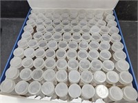 100 - Nickel or Penny Coin Tubes