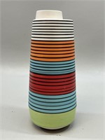 Bonmal Tall Colourful Vase VTG