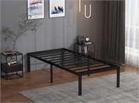 AROMUSTIME 16 Inch Standard Metal Platform Bed Fra