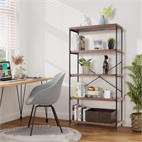 ARLIME 4-Tier Bookshelf, 4-Tier Display and Storag