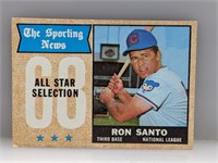 1968 Topps The Sporting News AS Ron Santo #366