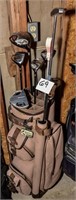 NICE GOLF BAG W/ ASST. CLUBS