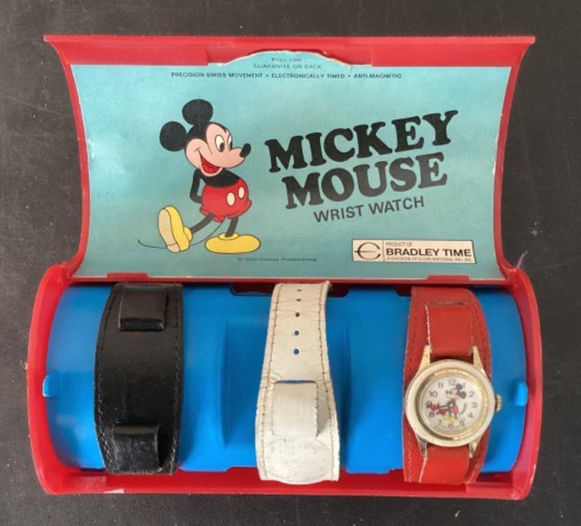 Mickey Mouse wrist watch set