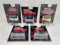 5) RACING CHAMPIONS DIECAST NEW IN PACKAGE