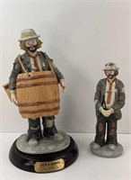 EMMETT KELLY JUNIOR CLOWN COLLECTABLES