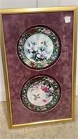 Framed Lena Liu Hummingbird Plates