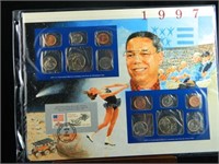1997 United States Coin & Stamp Set
