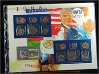 1993 United States Coin & Stamp Set