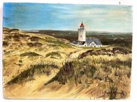 Darlene Lockwood, Landscape with Lighthouse