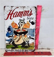 Hamms Beer Twins Sign