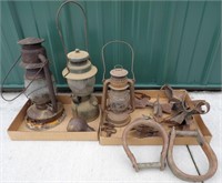 Lanterns, Scale Weight, Stirrups: As-Is