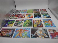 miscellaneous cards-some Marvel-approx 42