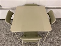 COSTCO FOLDING TABLE & CHAIRS