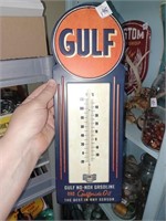 Metal Gulf Repro Sign