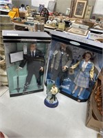 3pc Frank Sinatra figures dolls in boxes