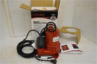 Red Lion Sump Pump, In Box
