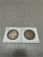 1981-82 Buffalo Bill Cody Days commerorative coins