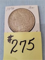 1896 Morgan Silver Dollar - UNC
