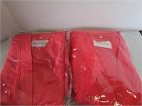Two Deconovo Size Med Red Bathrobes