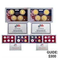 2007 Silver PR Sets (28 Coins)