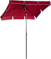 $55 (6.5x4') Red Patio Umbrella