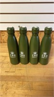 4 Stainless Steel Water Bottles