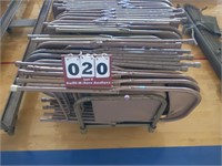 4ea. Metal Folding Chairs