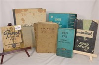 6 Ford Reference Books and Shop Manuals