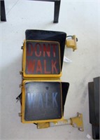 Walk/Don't Walk sign, lights up