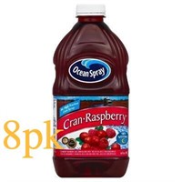 8pk Ocean Spray Cran-Raspberry  64 fl oz Bottle