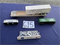 Penn State O gauge and HO gauge train cars and